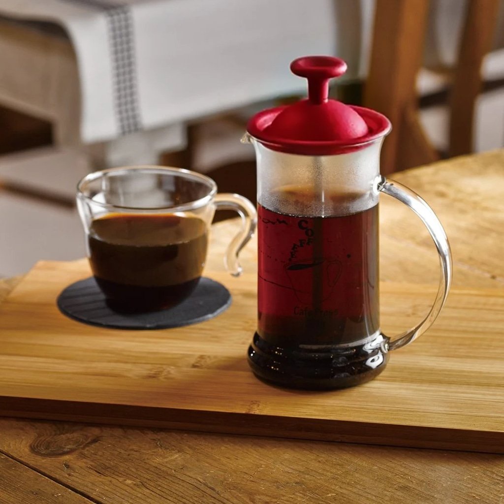 Bình Pha Cà Phê French Press Hario Cafe Press Slim S