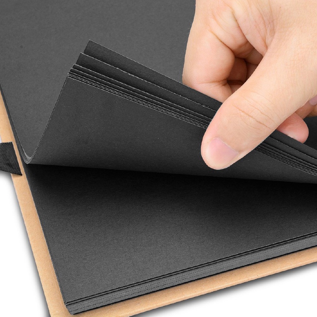 Album đựng ảnh bằng giấy đen