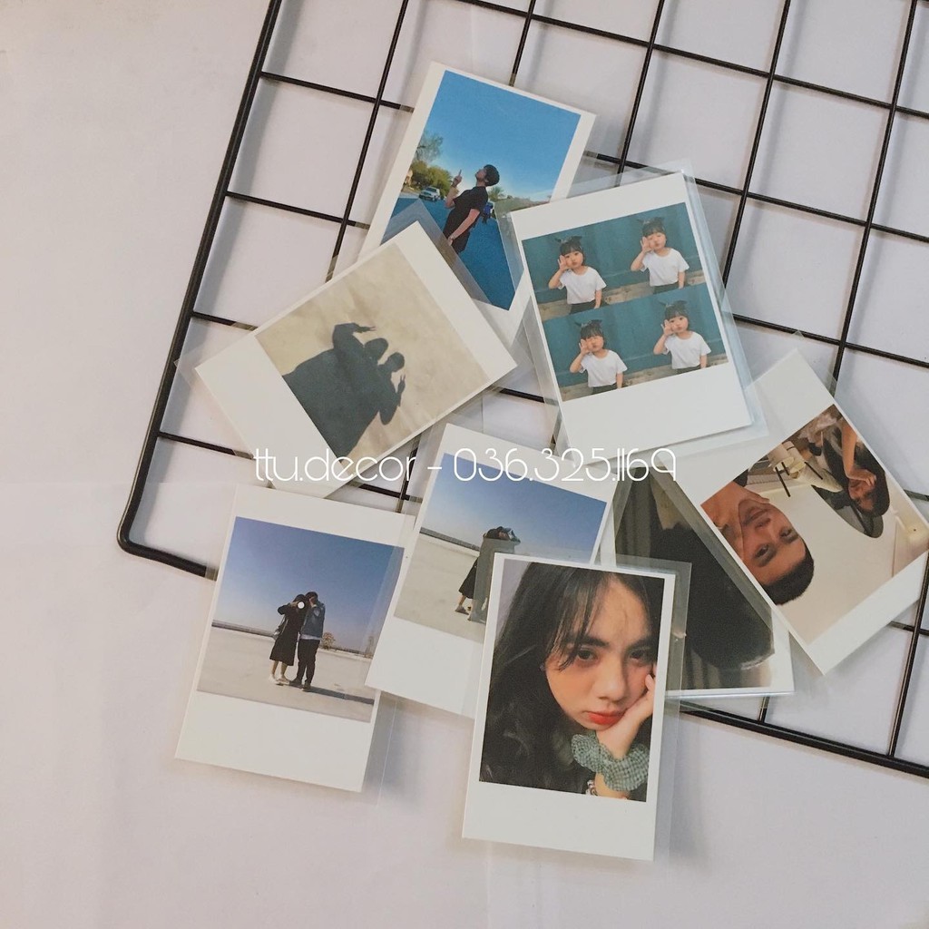 In Ảnh Polaroid nhiều size, ảnh ép plastic siêu bền, ảnh cute 6x9 - TTU.DECOR