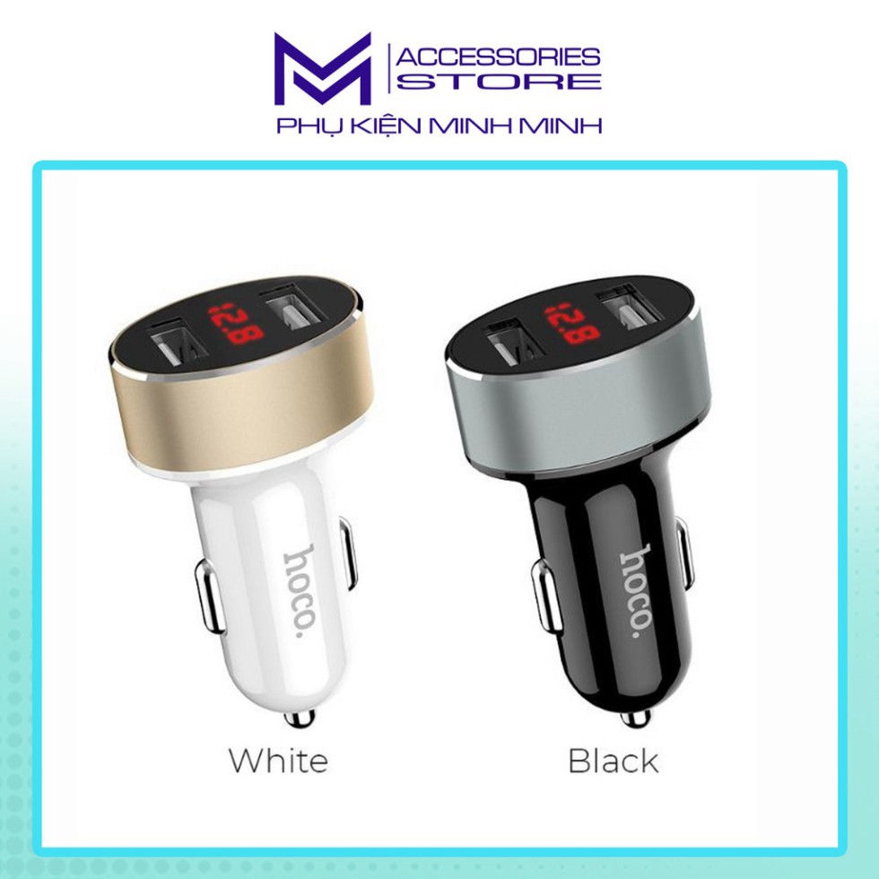 Tẩu sạc nhanh điện thọai trên oto Z26 hoco.