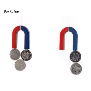 DKBL_Children Science Bar Ring Horseshoe Compass Magnet Car Kit Experiment Tools