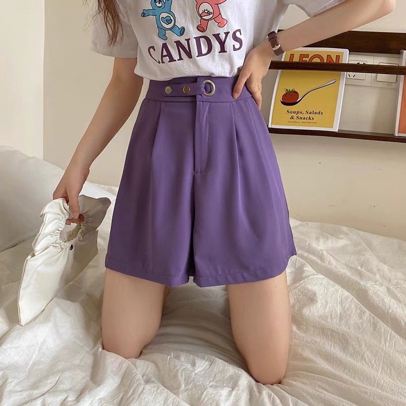 Quần short chất lụa trượt cao cấp siêu xinh