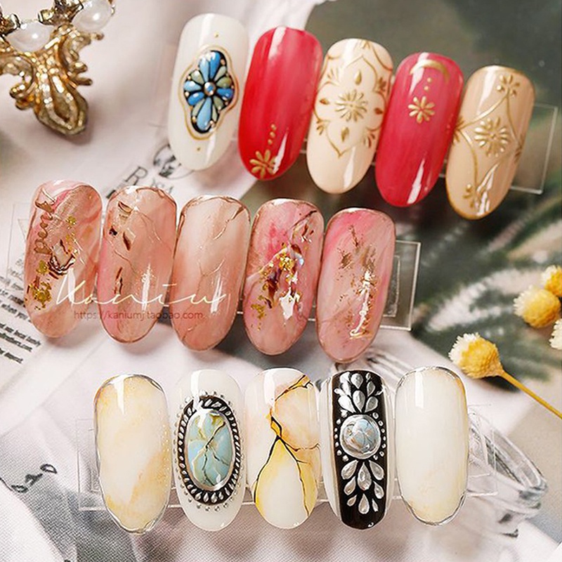 Gel nhũ metan vẽ viền móng, gel nhũ nail siêu sáng metan Jnailsay