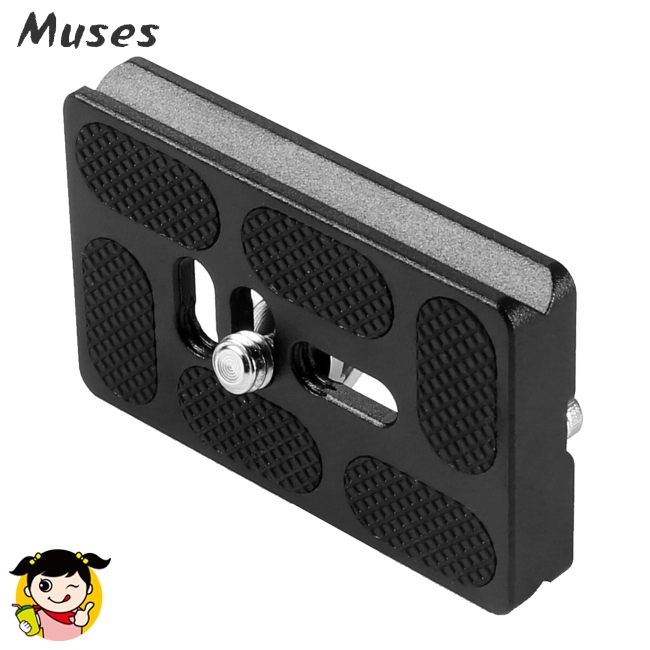 Đế gắn máy ảnh Ex-Pro PU60 60x40mm vào giá đỡ ba chân đầu tròn lắp đặt nhanh chóng