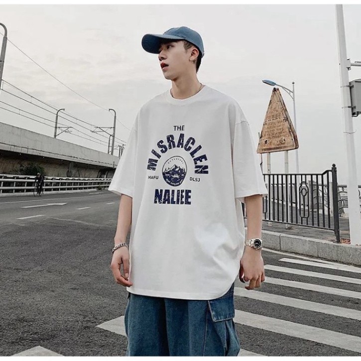 Áo Thun Tay Lỡ Misraclen Form Rộng Siêu Hot🍁 Unisex nam nữ đều mặc được | BigBuy360 - bigbuy360.vn