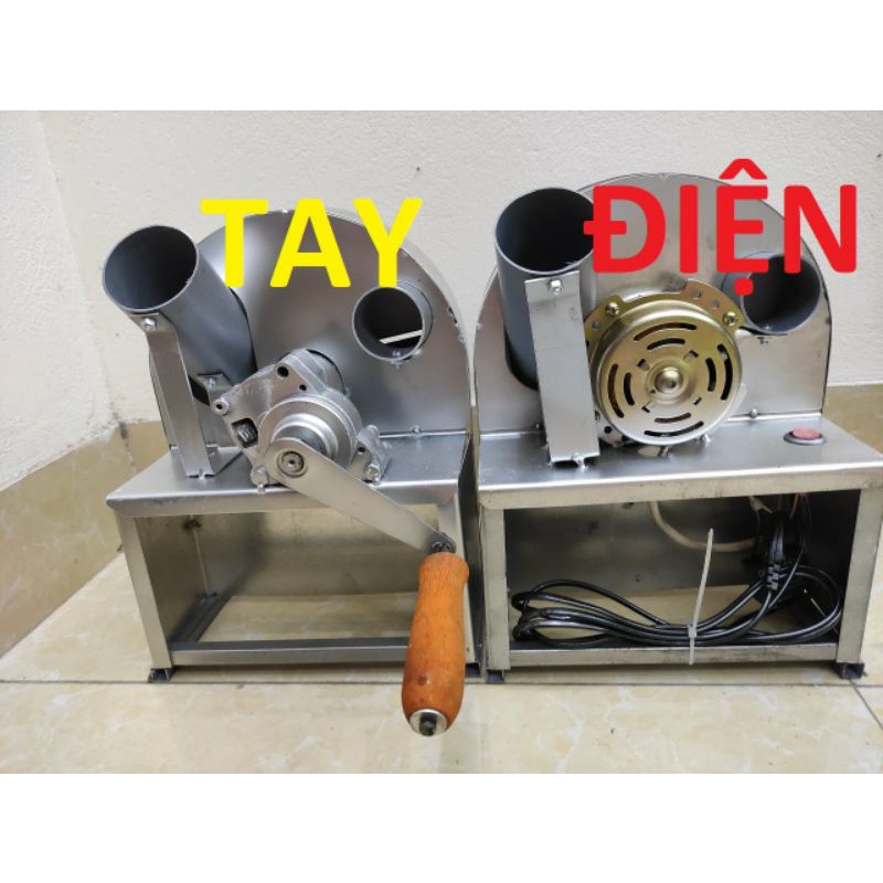 Máy thái hành tỏi xả dưa leo rau củ đa năng - tặng kèm 3 lưỡi dao