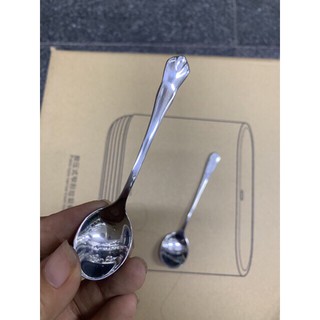 Thìa ăn dặm inox 100% 2 cỡ