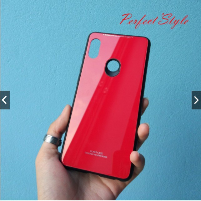 Ốp lưng xiaomi redmi 6 pro / xiaomi redmi A2 LITE mặt lưng kính cường lực cao cấp