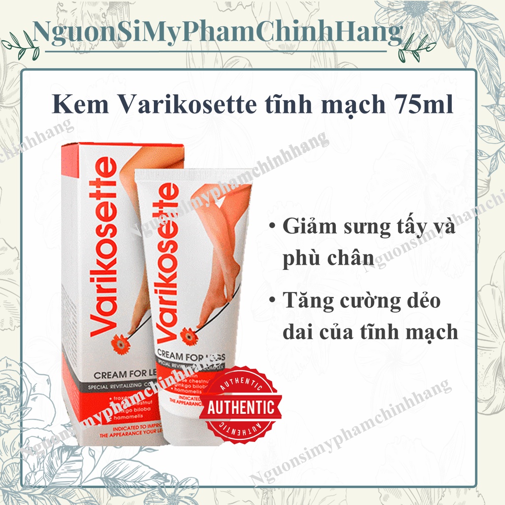 Kem Giãn Tĩnh Mạch Varikosette Nga