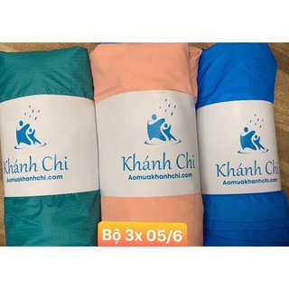 bộ Áo mưa Khánh Chi cho bé (ib chọn màu)