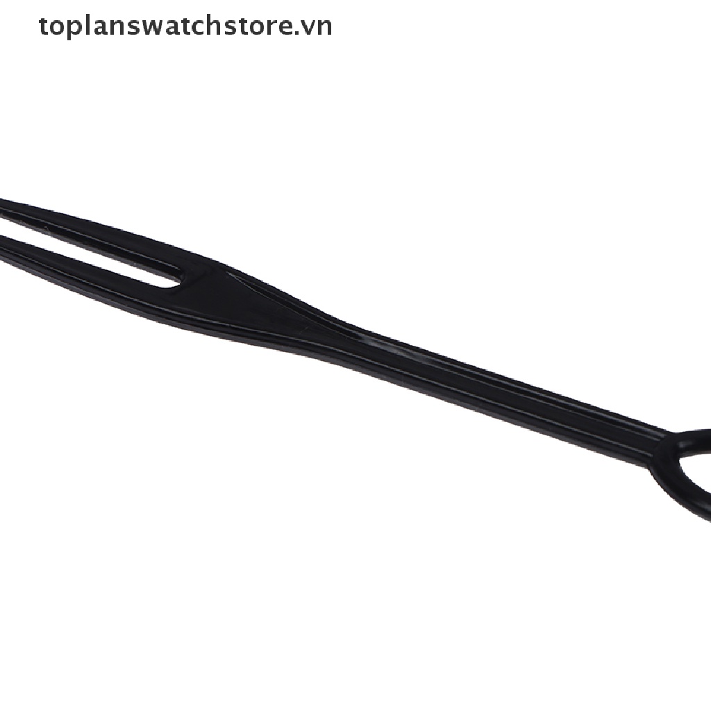 Túi 100 Nĩa Ăn Trái Cây Mini Bằng Nhựa Trong Suốt