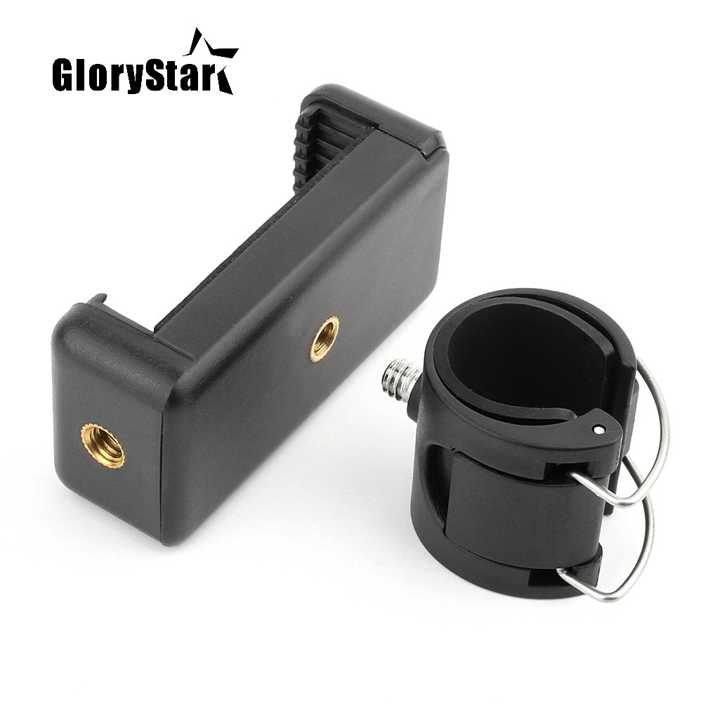 Bộ Chuyển Đổi Kẹp Điện Thoại Di Động Gắn Giá Đỡ Điện Thoại Di Động Cho GoPro Hero 6 5 4 SJCAM Monopod Rod