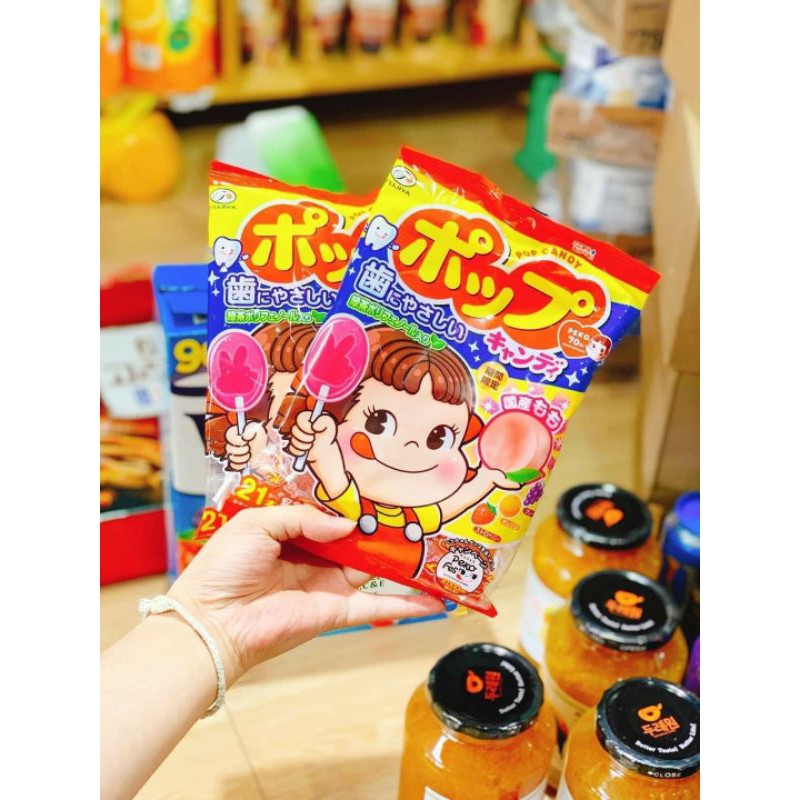 [Date 2024] Kẹo mút PopCandy Nhật Bản chống sâu răng cho bé