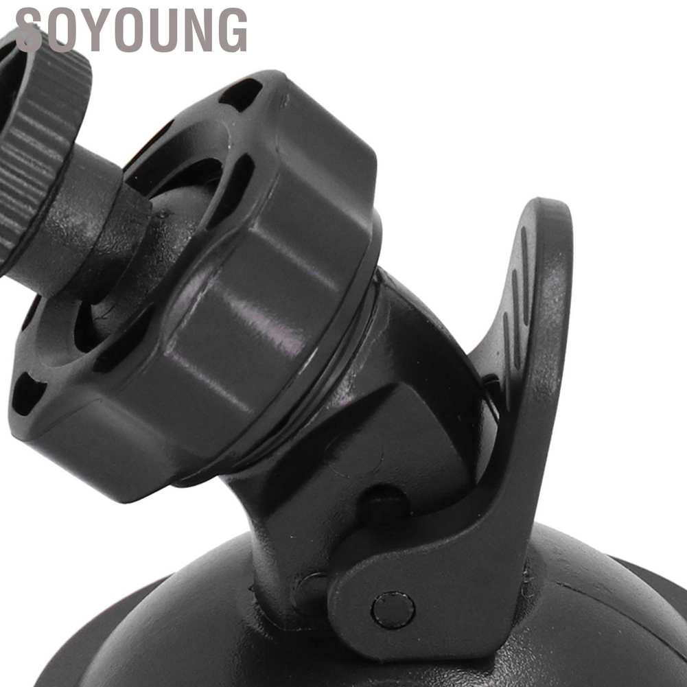 Giá đỡ máy ảnh có giác hút 1/4 inch màu đen gắn kính chắn gió xe hơi cho DV GPS | BigBuy360 - bigbuy360.vn