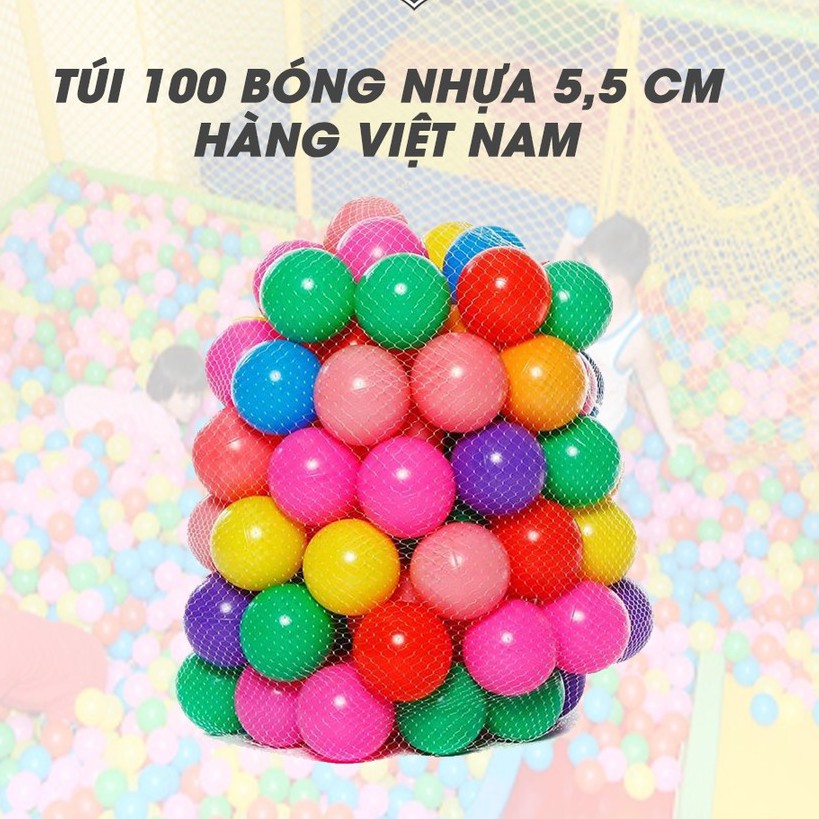 TÚI 200 BÓNG NHỰA MỀM CHO BÉ{SIÊU GIẢM GIÁ}