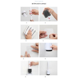 CHỔI VỆ SINH CHỔI CHÀ TOILET ECOCO E1804