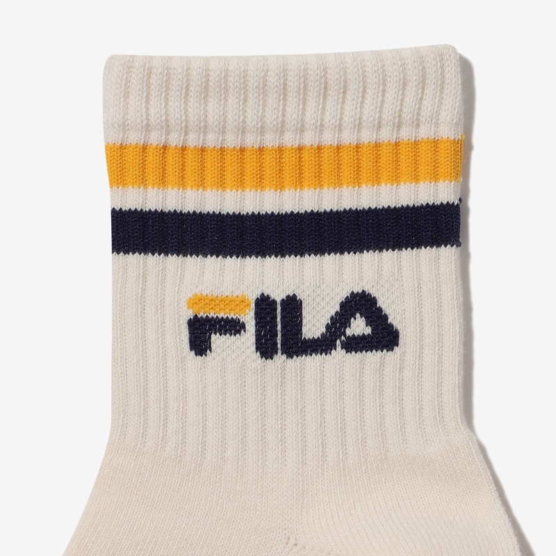 Tất FILA Linear Logo Socks  FS3SCE5332X