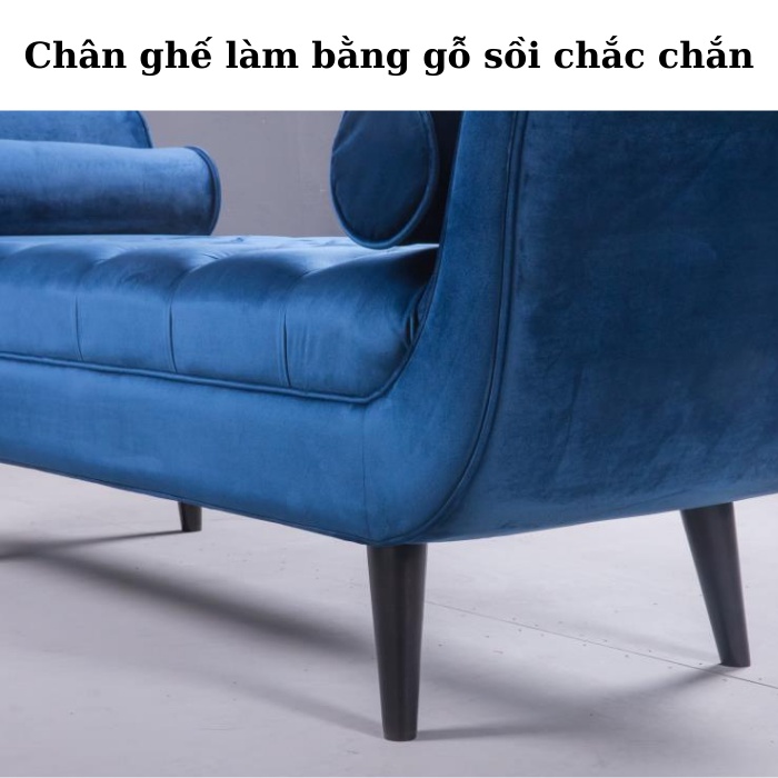 Ghế Sofa Đơn Đẹp, Ghế Băng Chờ Panda Chất Liệu Bọt Biển Cao Cấp Kích Thước 160x48x66Cm
