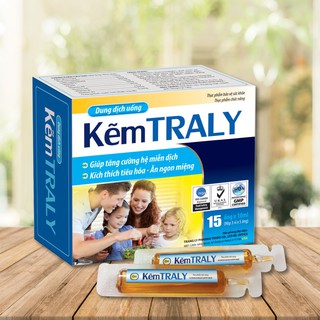 Kẽm TraLy Dung dịch uống tăng cường hệ miễn dịch cho trẻ