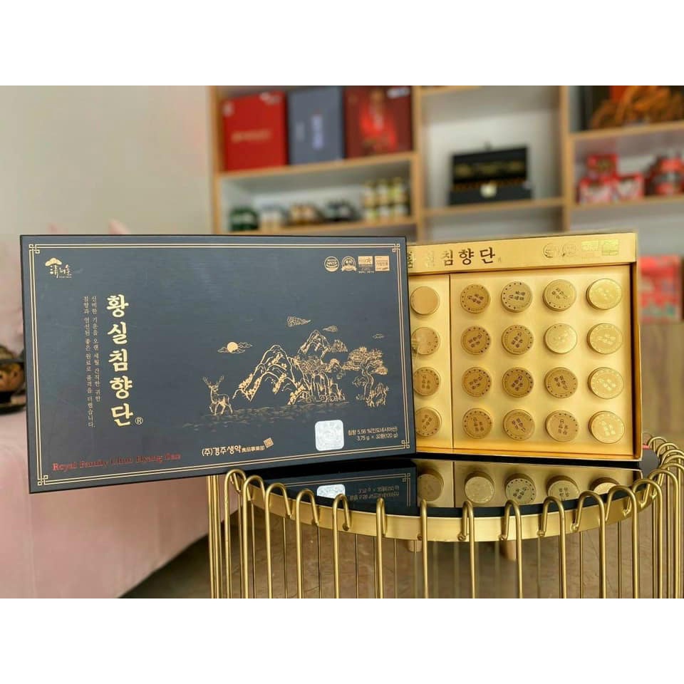 An Cung Ngưu Hoàng Hoàn Trầm Hương Nhung Hươu 32 viên