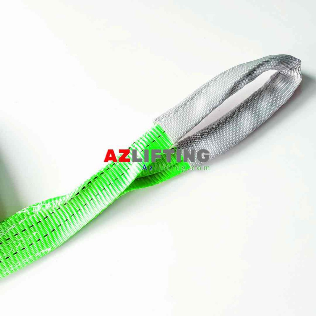 Dây cáp vải cẩu hàng bản dẹp hai tấn 2 mét hệ số an toàn 5:một