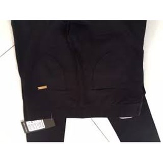 quần legging bầu màu đen chất umi