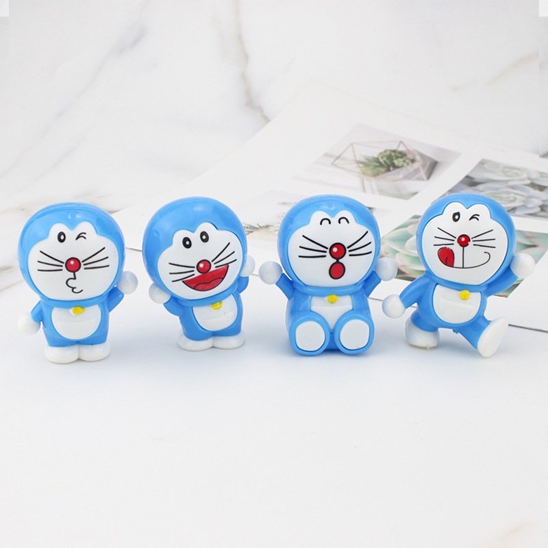 Mô Hình Nhân Vật Doraemon Trang Trí Bánh Kem Xinh Xắn