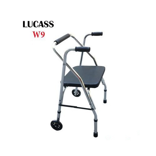 Khung tập đi có ghế ngồi Lucass W9 [ dành cho người già ]