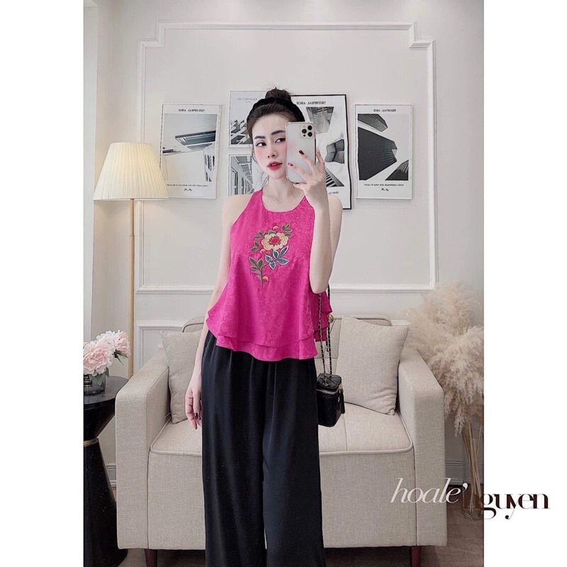 ẢNH THẬT SET ÁO THÊU HOA
