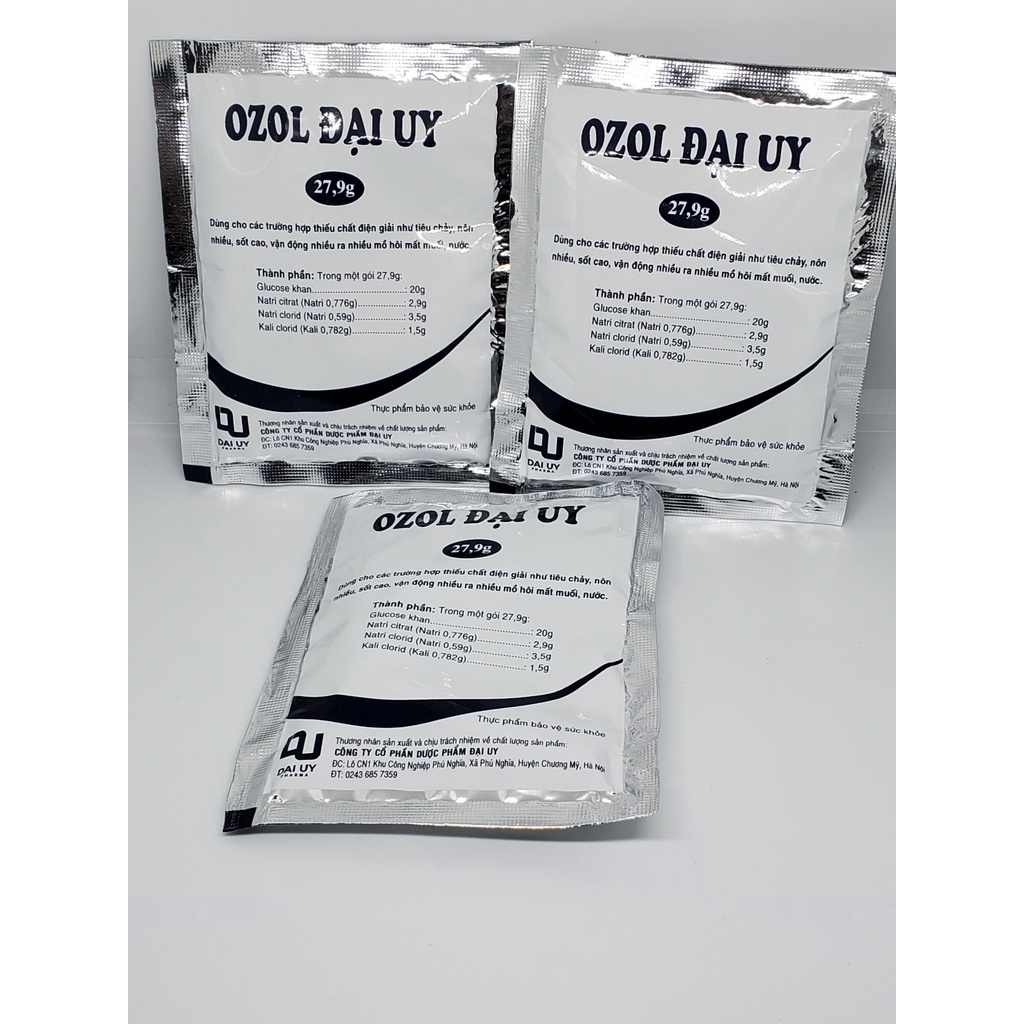 ORESOL Bù nước và điện giải OZOL ĐẠI UY