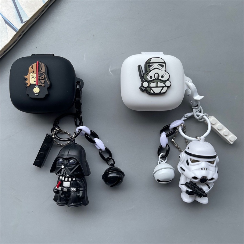 Vỏ Bảo Vệ Hộp Sạc Tai Nghe Anker Soundcore Life P3 / Air 2 Pro / R100 Bằng Silicon Họa Tiết Star Wars Chống Sốc