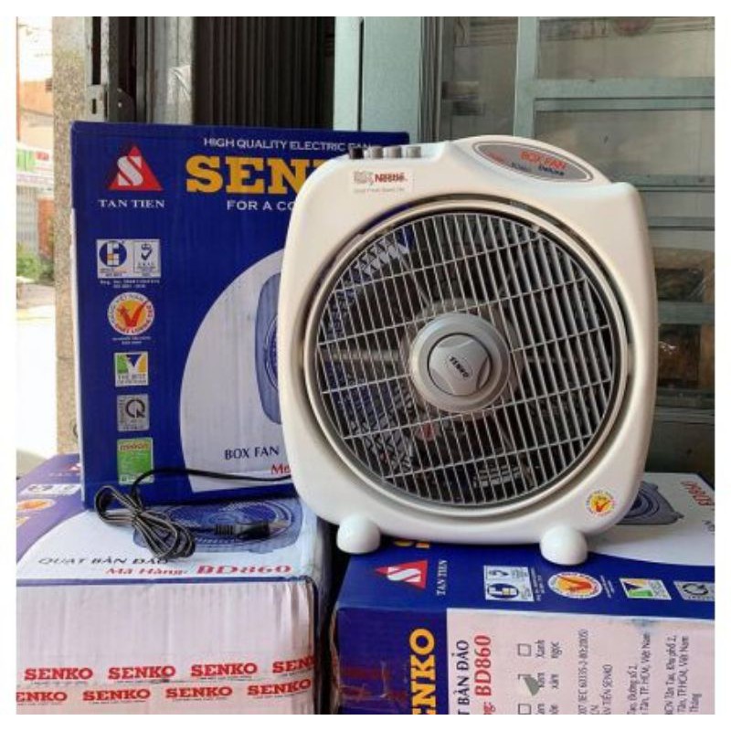 QUẠT HỘP SENKO BD1010 CÁNH 3 TẤC - BẢO HÀNH CHÍNH HÃNG 1 NĂM