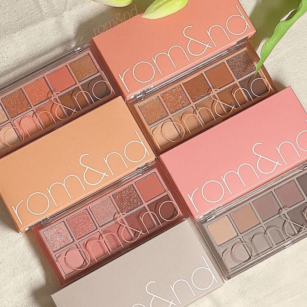 Bảng Phấn Mắt 10 Màu Siêu Lấp Lánh Romand Better Than Eye Palette 7.5g
