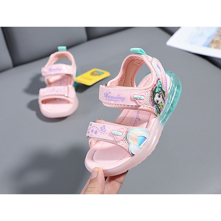 sandal bé gái size 22-26 quai hậu bền chắc