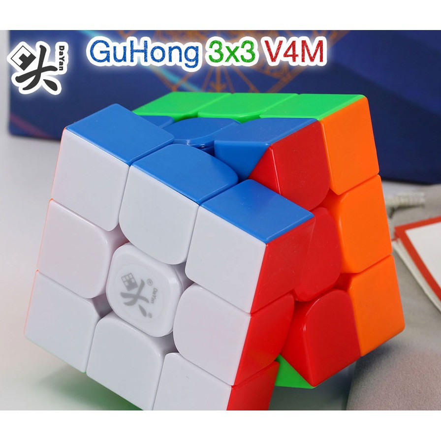 [Mã LIFE0503TOYS1 giảm 10% đơn 150k] Rubik 3x3 DaYan GuHong V4 M 3x3x3 (Có Nam Châm)