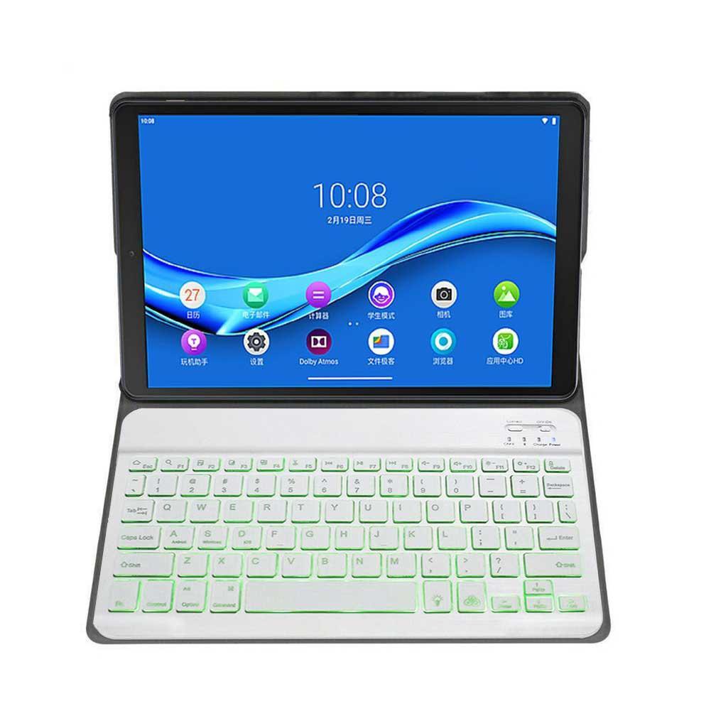 Bao Da Kèm Bàn Phím Không Dây Cho Lenovo Tab M10 Fhd Plus (2Nd Gen) Tb-X606F / Tb-X606X 10.3 Inch