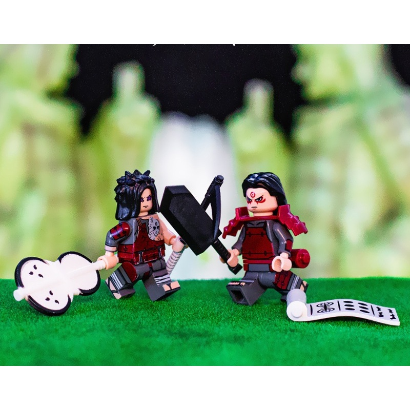 lego madara và lego hashirama mô hình lắp ghép naruto