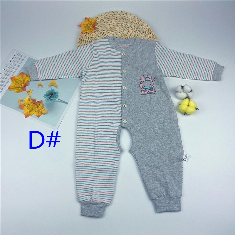 High Cotton Baby Romper Newborn Clothing Jumpsuits Boy Girl Underwear and pyjamas Bộ Đồ Ngủ Liền Thân 100% Cotton Cho Bé 0-12 Tháng Tuổi