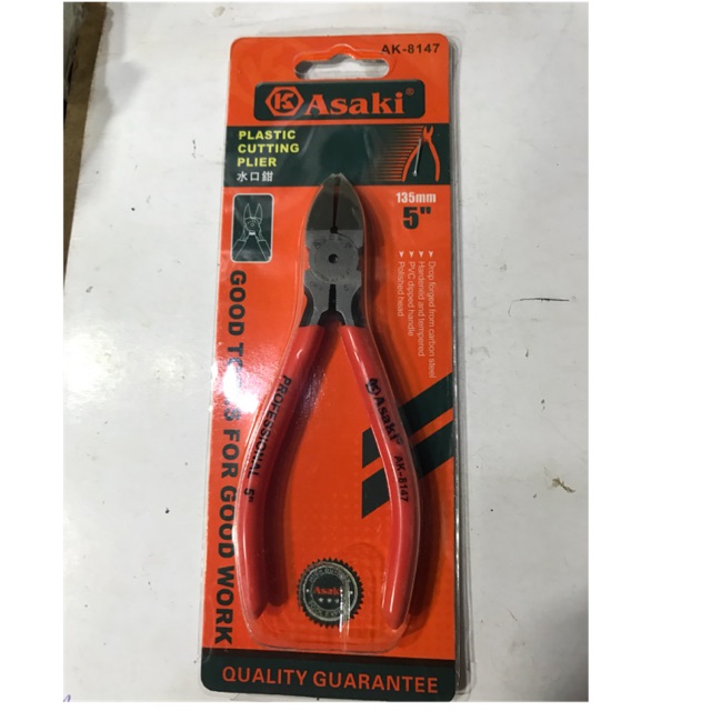 Kìm cắt 5&quot;/135mm  Asaki   8147