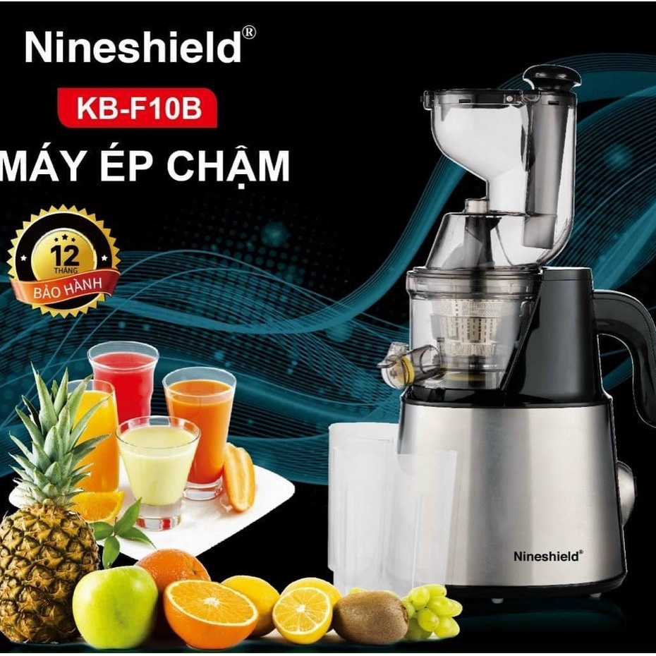 [Mã ELHA22 giảm 6% đơn 300K] MÁY ÉP CHẬM NINESHIELD KB-F10B THIẾT KẾ THÔNG MINH VẬN HÀNG ÊM ÁI