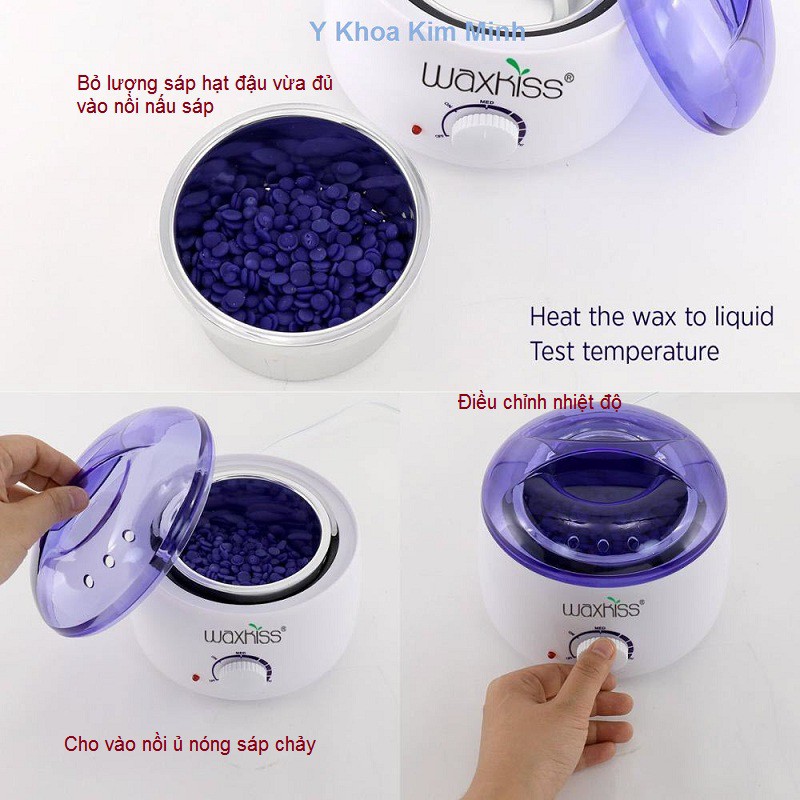 Nồi nấu sáp WAX Tẩy Lông-Pro Wax 100 , Máy WAX lông PRO WAX 100