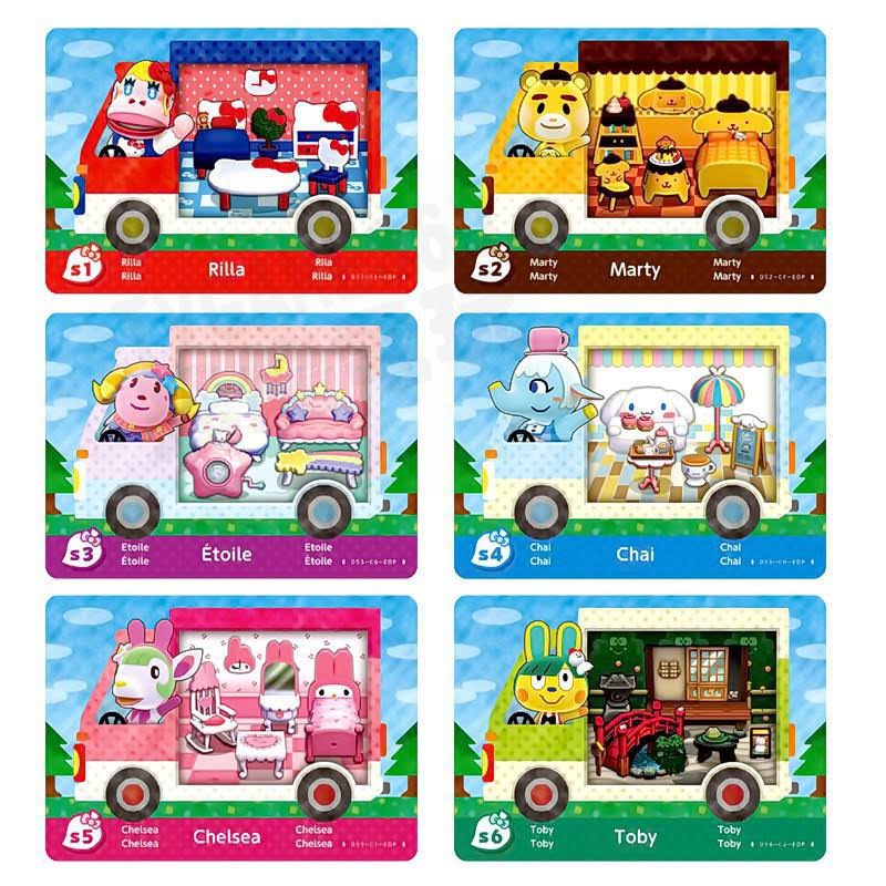 Thẻ lẻ Amiibo animal crossing máy nintendo switch