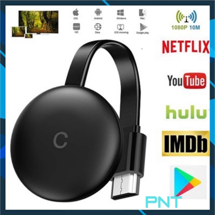 HDMI không dây kết nối điện thoại máy tính bảng với tivi máy chiếu màn hình hỗ trợ các loại điện thoại ANDROID và IOS