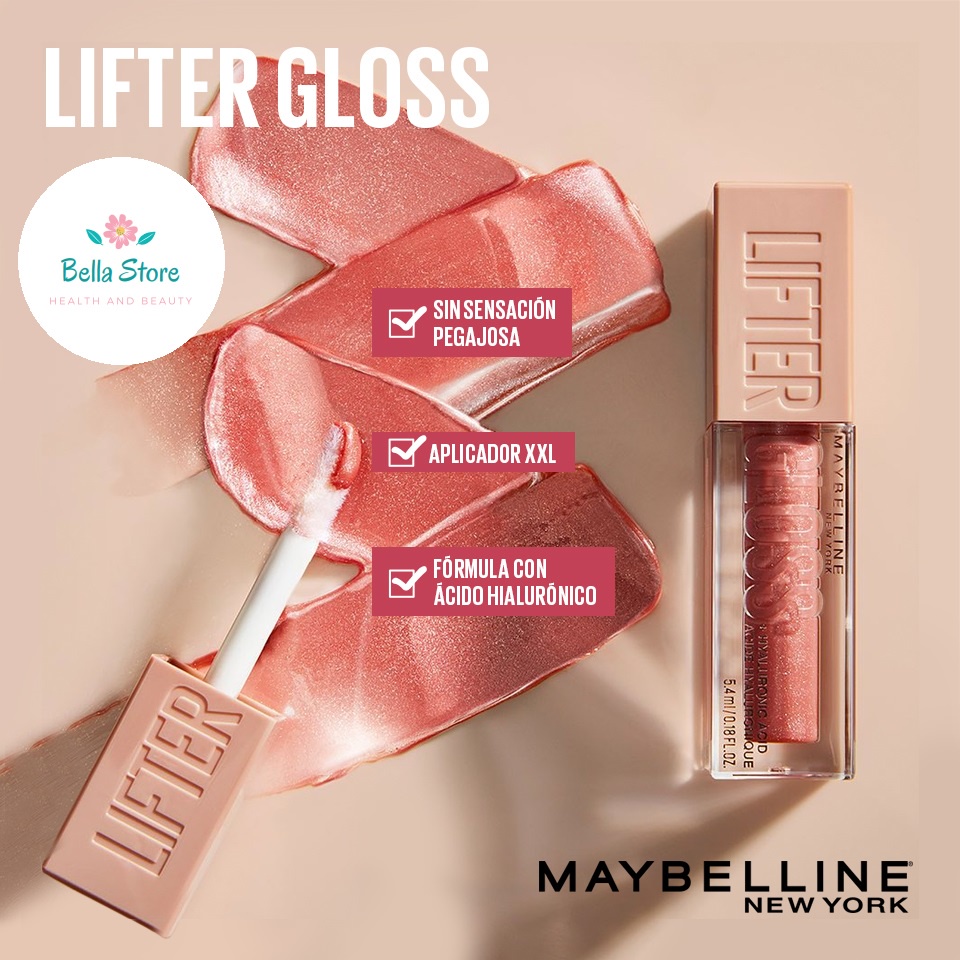 Son bóng dưỡng ẩm Maybelline Lip Gloss with Hyaluronic Acid