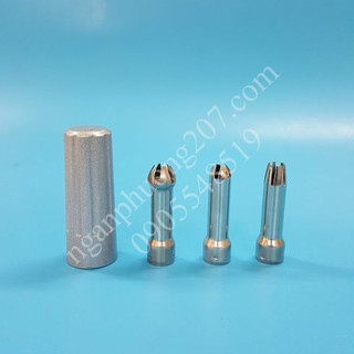 Bộ vòi kim loại bình xịt kem tươi (ống gas + 3 vòi phun kem)