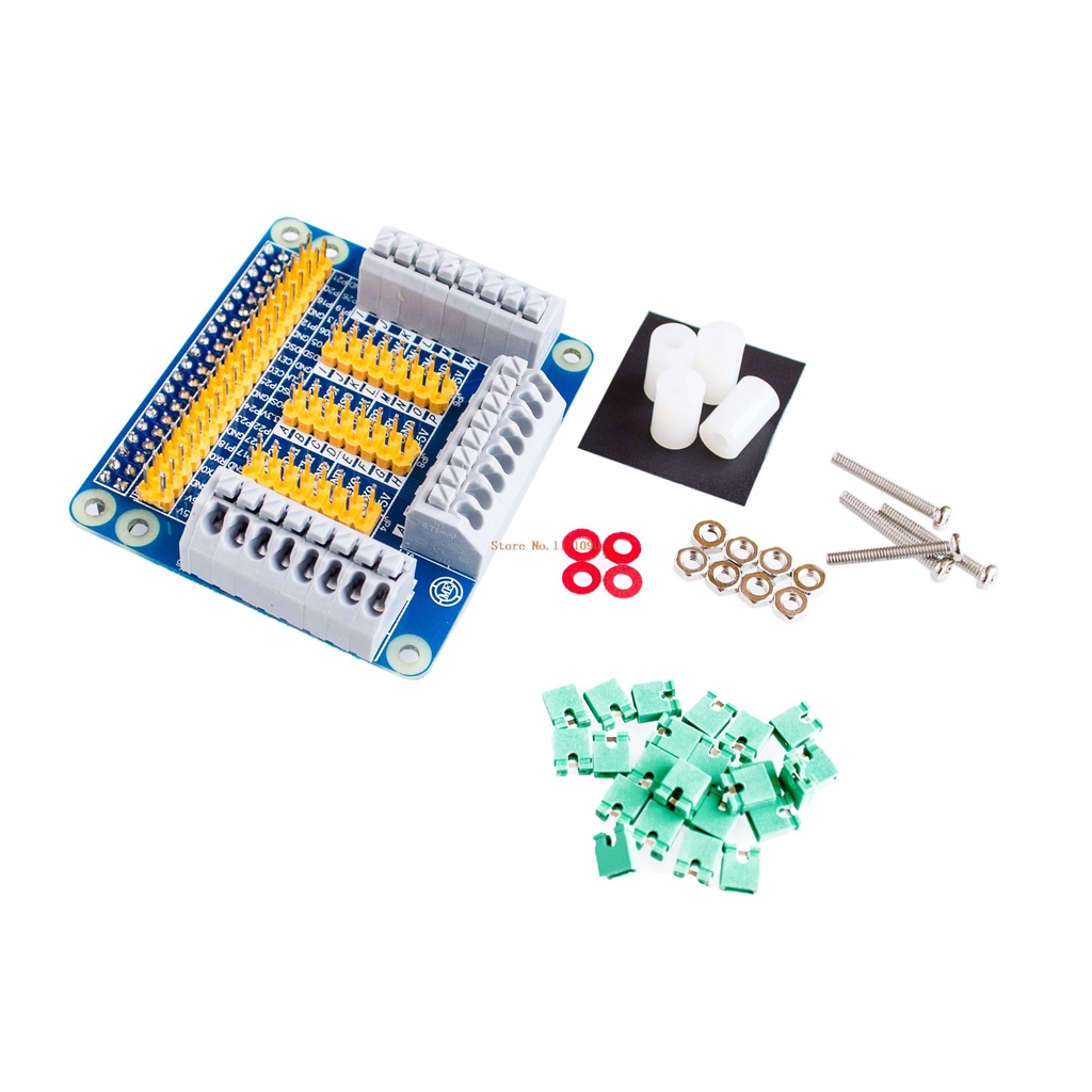Bảng Mạch Mở Rộng Raspberry Pi 4 Model B GPIO Cho Robot Thí Nghiệm Khoa Học Raspberry Pi 4B / 3B + / 3B