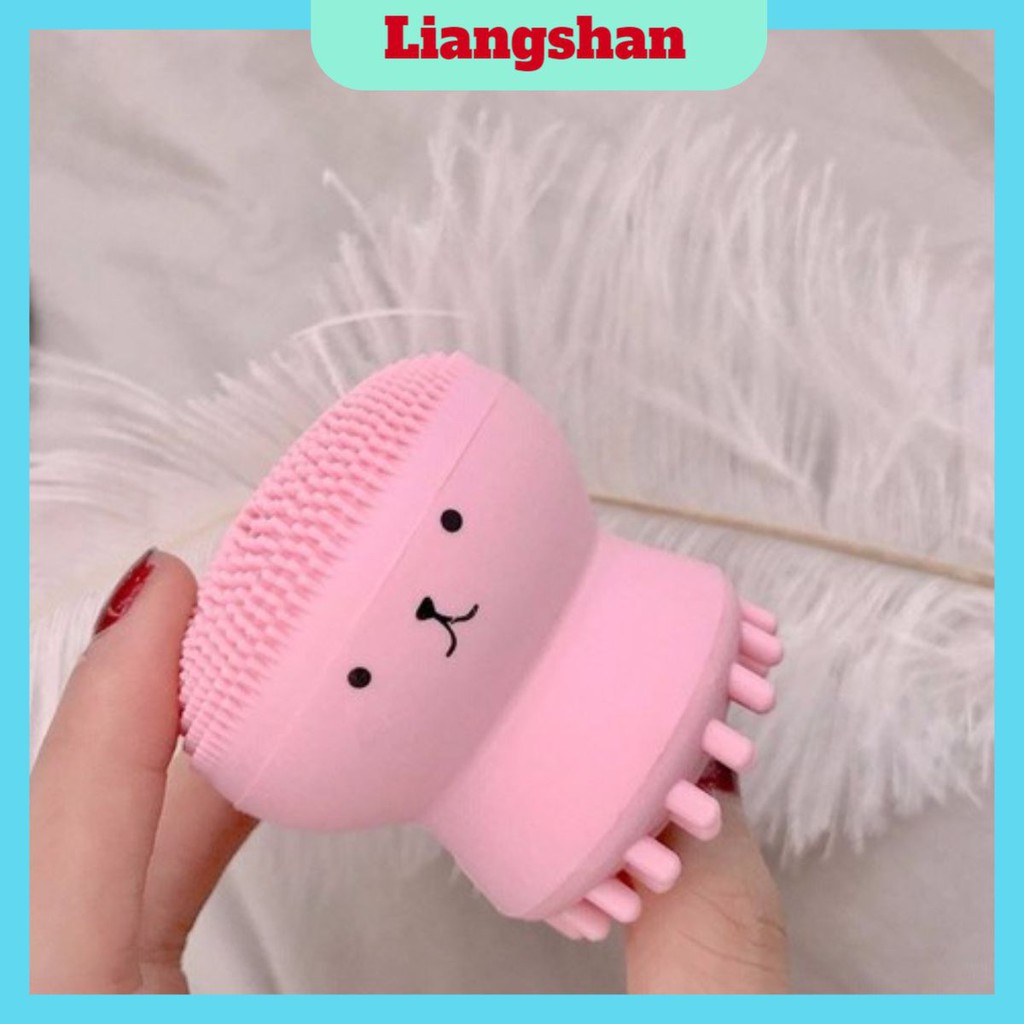 Bạch tuộc rửa mặtFREESHIPCọ rửa mặt kiểu hàn quốc-tẩy tế bào chết
