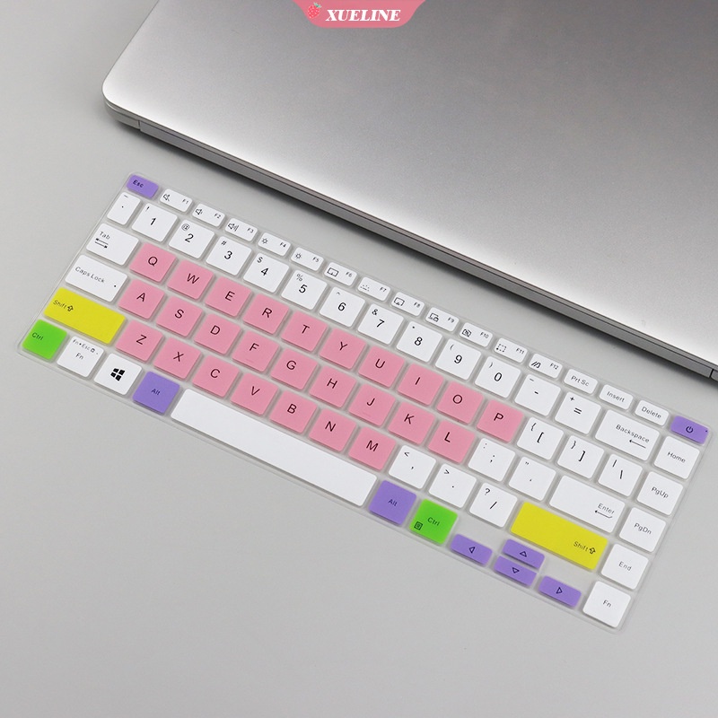 Vỏ bảo vệ bàn phím máy tính Asus 14 Inch bằng silicon mềm trong suốt chống bụi chống thấm nước