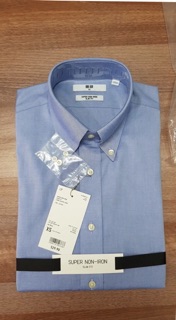 Sơ mi xuất dư Uniqlo non-iron