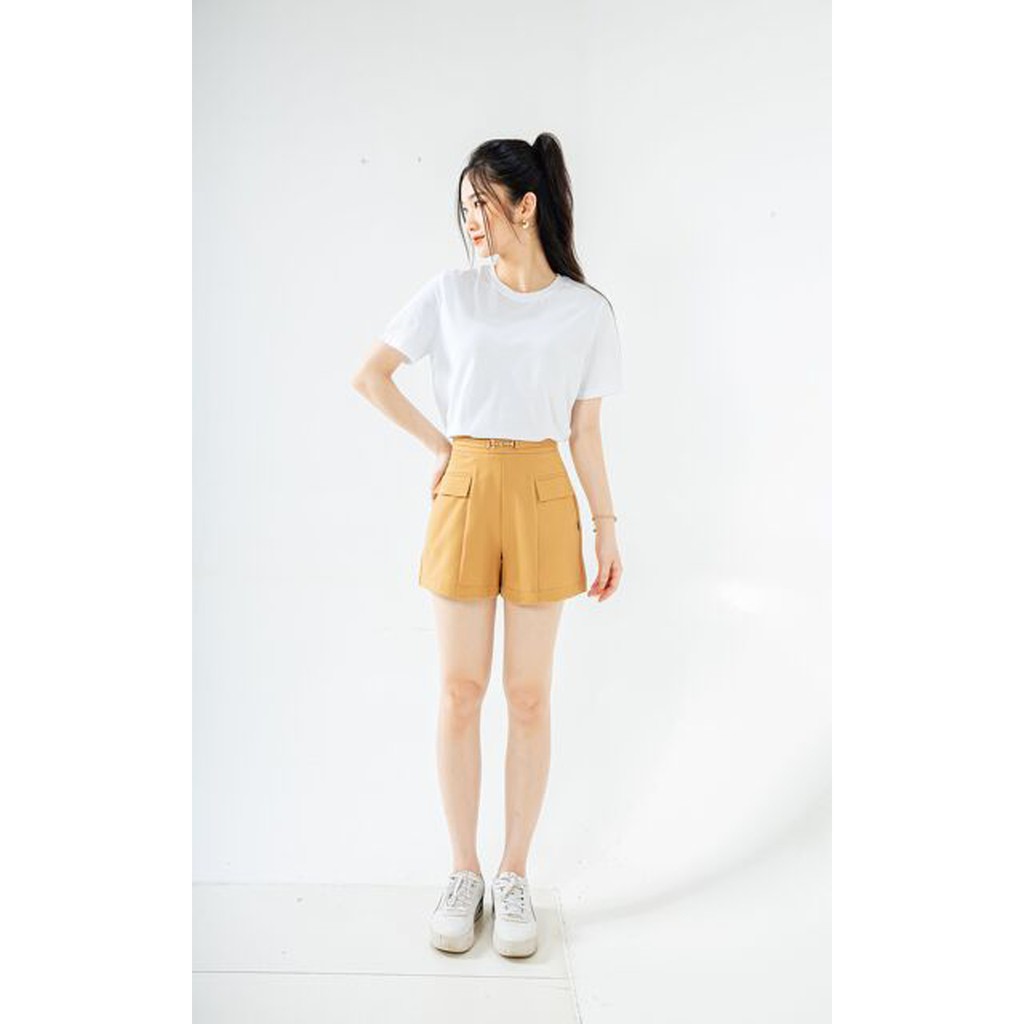 Quần sooc cạp móc cài Cchat Clothes